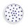 Small flat plate (saucer) Ø=11.6 cm h=2.2 cm decor 37