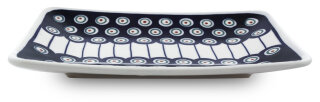 Sushi plate small 21.7x15x2.5 cm decor 8