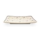 Bunzlauer Keramik Sushi-Teller klein 21,5x14,61x2,8 cm,...