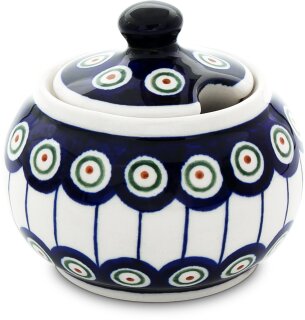 Sugar bowl round Ø=10.7 cm decor 8