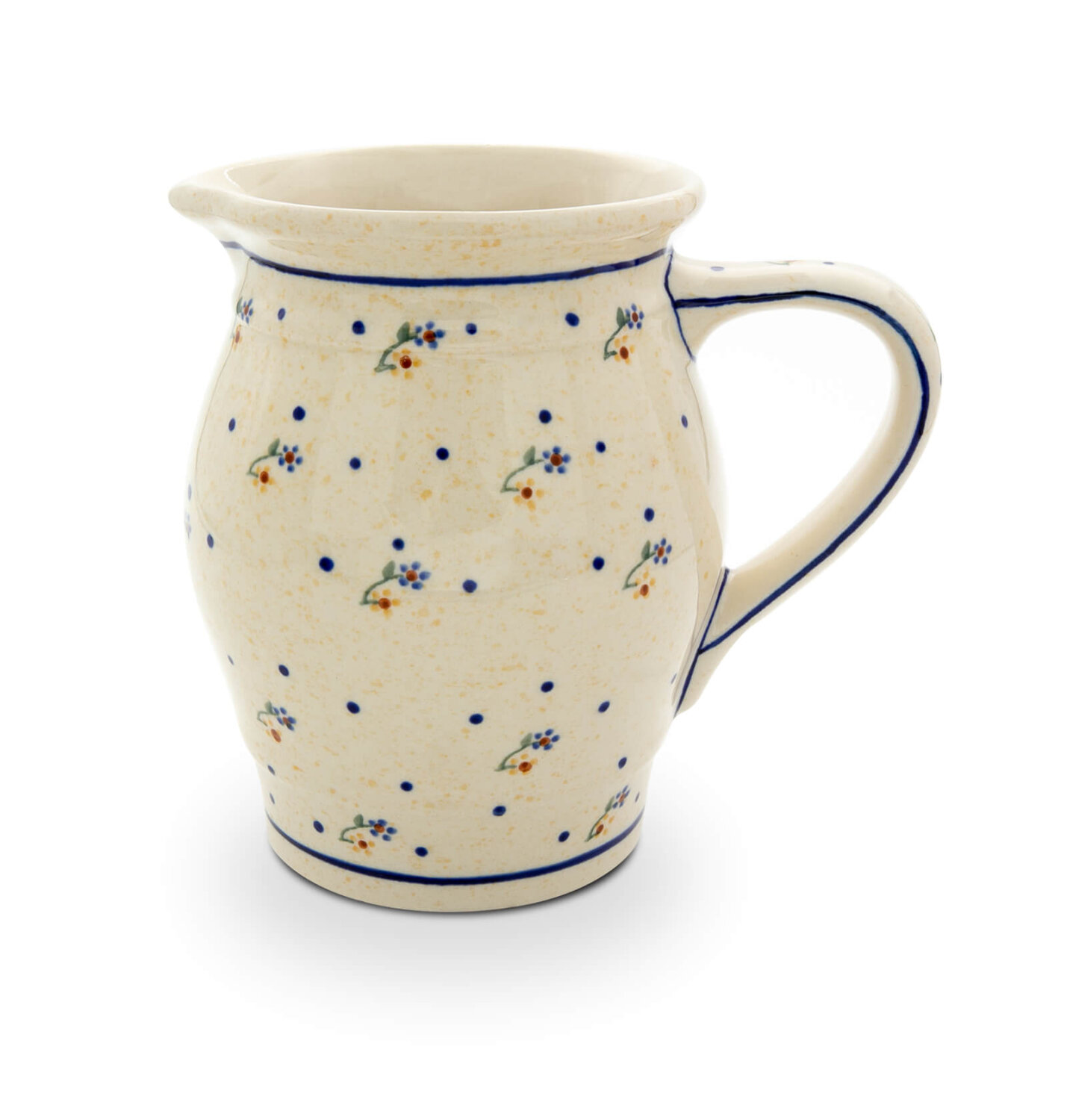 1,4 Liter Krug – handliche, rustikale Milchkanne mit breitem Ausguss,, 38,99 €