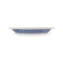 Bunzlauer Keramik flacher Teller (Speiseteller) Form 2,  Ø 24,8 cm, H=3,0cm, Dekor 120