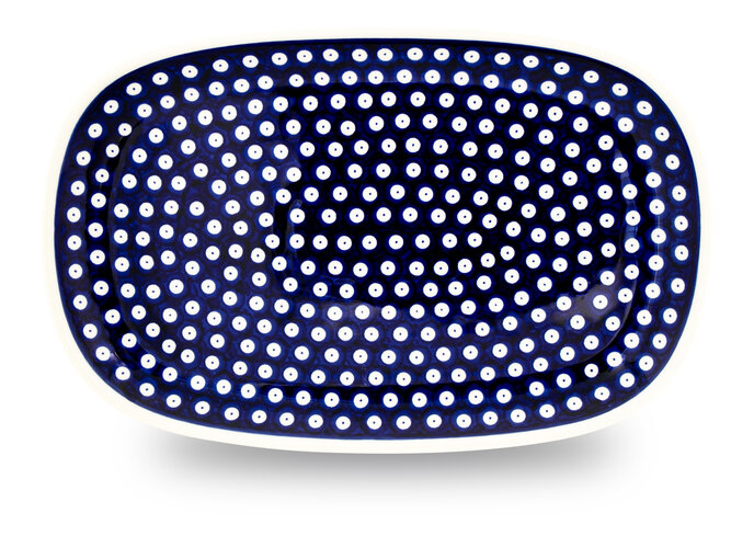 Plat à Gratin Bunzlauer Keramik 2,7L - Céramique Traditionnelle Décor Fleur Bleue - Va Au Four Et Lave-vaisselle