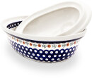 Casserole with lid small 1.2 litres decor 41