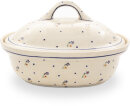 Casserole with lid small 1.2 litres decor 111