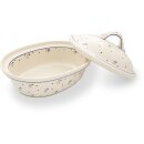 Casserole with lid small 1.2 litres decor 111