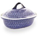 Casserole with lid small 1.2 litres decor 120