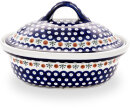 Large roaster with lid 2.2 litres decor 41