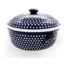Bread pot with lid round 36.5 x 23.0 cm pattern 42