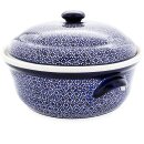 Bread pot with lid round 36.5 x 23.0 cm pattern 120