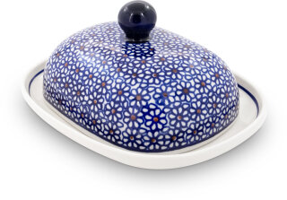 Butter dish oval for 250g decor 120