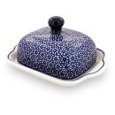 Square butter dish for 250g decor 120