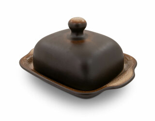 Square butter dish for 250g decor ZACIEK