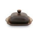 Square butter dish for 250g decor ZACIEK