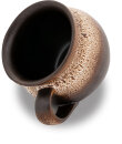 320 ml  großer, runder Kugelbecher,Größe L, H 9,0 cm, Ø 8,5 cm, Dekor ZACIEK