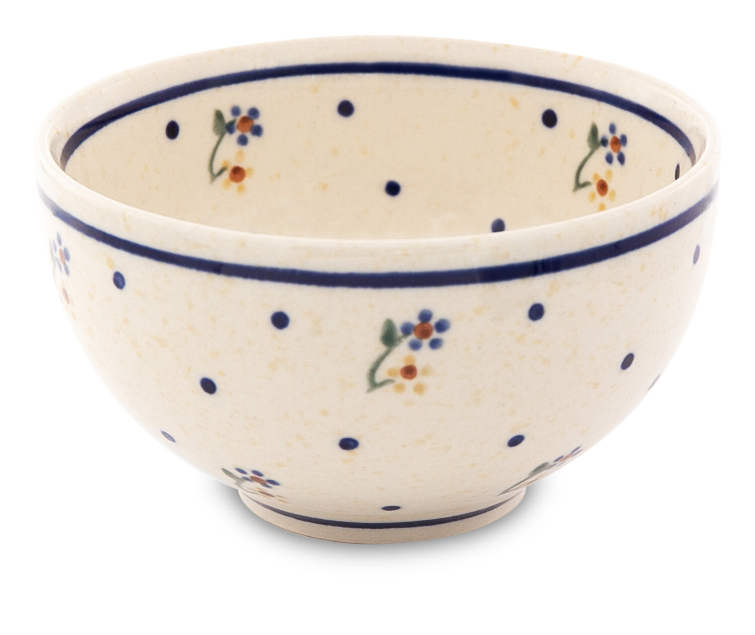 Bunzlauer Steinzeug-Schale 14 Cm – Mit Innendekor, Spülmaschinenfest, Mikrowellengeeignet
