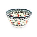 Lovely bowl in summer-decor decorated in- and outside by...