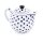 1.0 Liter modern teapot with warmer pattern 37