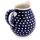 Bulbous ceramic jug 1.45 litres Ø=18.7cm h=17.0cm decor 42