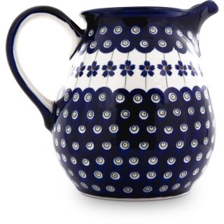 Bulbous jug 1.45 liters Ø18.7cm, H = 17.0cm, decor 166a