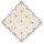 flacher Teller (Essteller) viereckig, 23.8x23.8cm, H=2,2 cm, Dekor 111