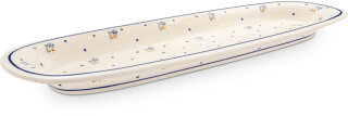 Serving plate 44.4x15.1x3.0 cm decor 111