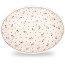 Casserole dish oval 35.5x27x6.5 cm decor 111