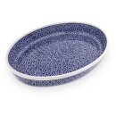 Casserole dish oval 35.5x27x6.5 cm decor 120