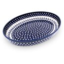 Casserole dish oval 35.5x27x6.5 cm decor 166a