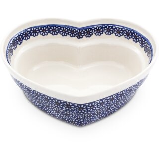 Bowl/bowl in the shape of a heart Ø=21.9 cm h=7.7 cm decor 120