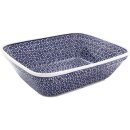 2 litres rectangular casserole dish with 7 cm wall height...