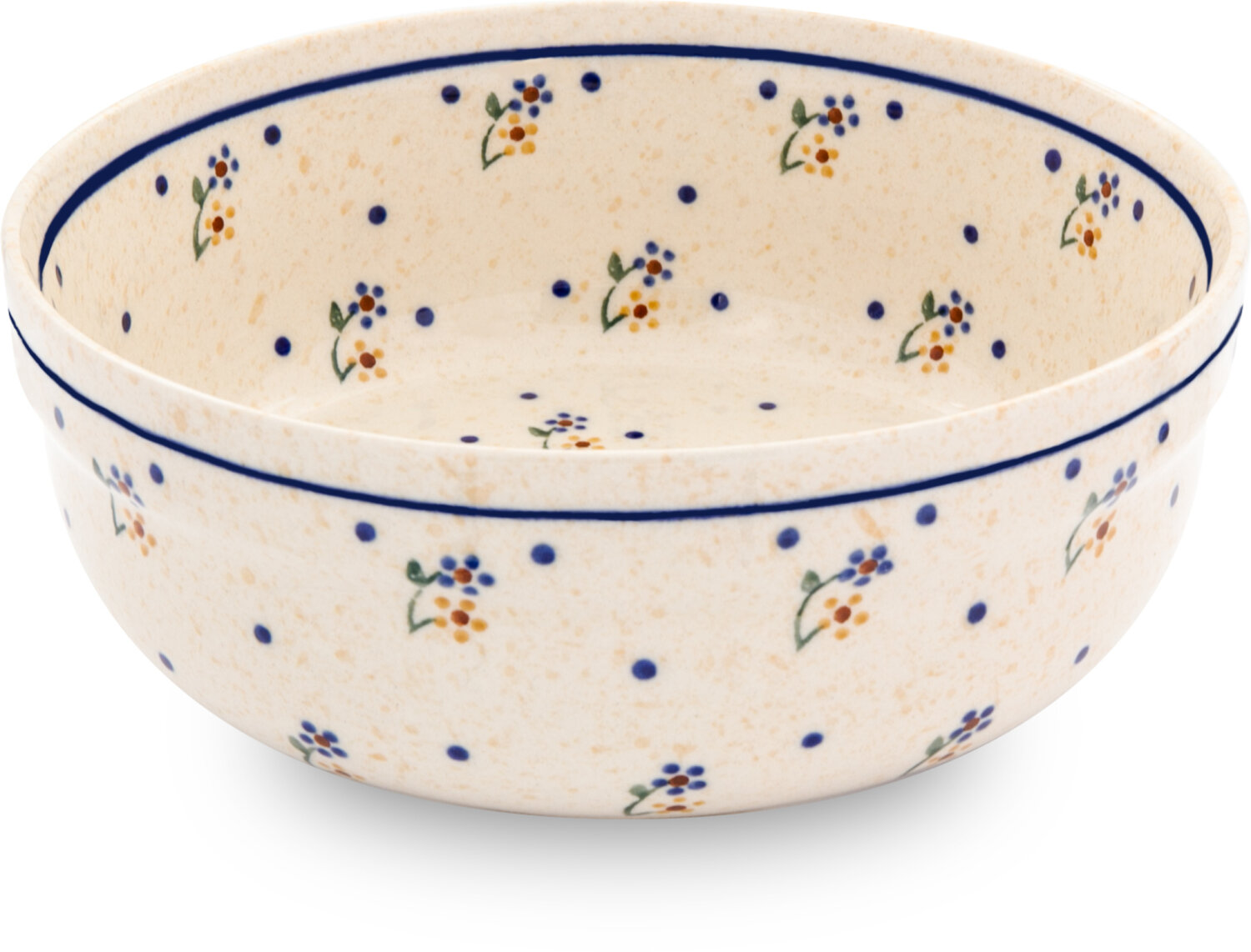 Bunzlauer Steinzeug-Schale 14 Cm – Mit Innendekor, Spülmaschinenfest, Mikrowellengeeignet