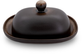 Butter dish oval for 250g decor ZACIEK