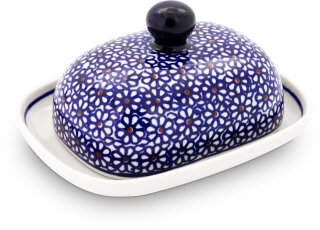 Small oval butter dish for 125g decor 120