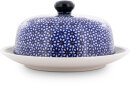 Ø15.5 cm Cheese Dome / Butter Dish for Roll Butter, Practical Everyday Size, Pattern 120