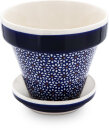 Flowerpot with u-shaped bowl size 3 h=11.8/2.8cm...