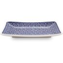 Bunzlauer Keramik Sushi-Teller klein 21,7x15x2,5 cm,...