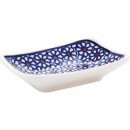Bunzlauer Keramik Sushi- Sojasoßen Teller, Dekor 120