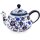 1,5 Liter Teekanne mit bauchiger Silhouette auf zwei Ebenen, Dekor DU126