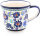 Big mug 0.5 litres Ø=14.7 cm h=10.1 cm premium decor DU126