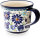 Big mug 0.5 litres Ø=14.7 cm h=10.1 cm premium decor DU126