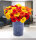 1,9L Flower Vase "Sophia" Ø13xH17,6cm, Pattern 120