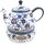 1,5 Liter Teekanne mit Stövchen Dekor DU126