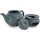 1.25 Liter retro teapot with warmer pattern Zielon (grün-granit)