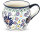 Ball mug S (espresso mug) 0.16 liters, H 6.80 cm, Ø7.2 cm, decor DU126