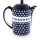 Bunzlauer Keramik Kaffeekanne 1.25L mit Stövchen, Dekor 166a