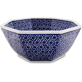 1.6-liter octagonal bowl [Shape 5], Ø23.0 cm, H=9.4 cm, Decor 120