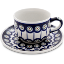 210 ml cup with saucer, diameters 9.00/16.00 cm, heights...