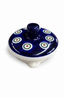 Deckel für Bunzlauer Keramik 1,25 Liter Kaffeekanne GU-884/8 Dekor 8