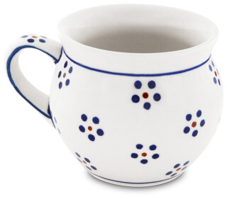 320 ml  großer, runder Kugelbecher,Größe L, H 9,0 cm, Ø 8,5 cm, Dekor 1